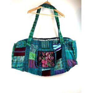 Handcrafted Hippie Boho Patchwork Shoulder Travel Bag